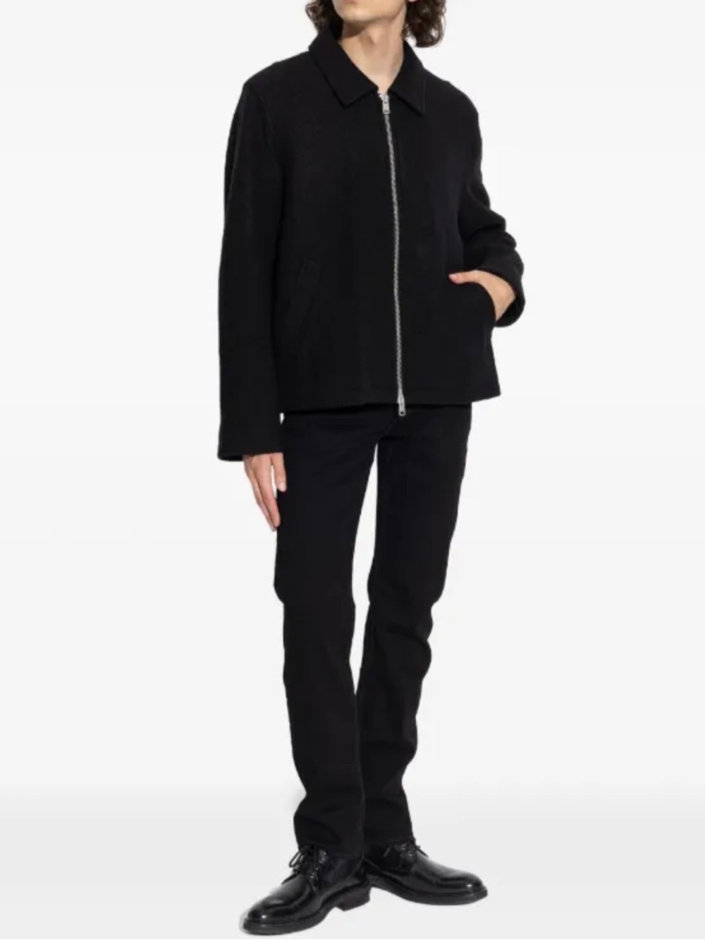 AllSaints | Woman’s Zip-front Wool jacket Original price $1,072 - Picture 2 of 13